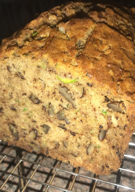 A picture of Maple Pecan Zucchini Bread.