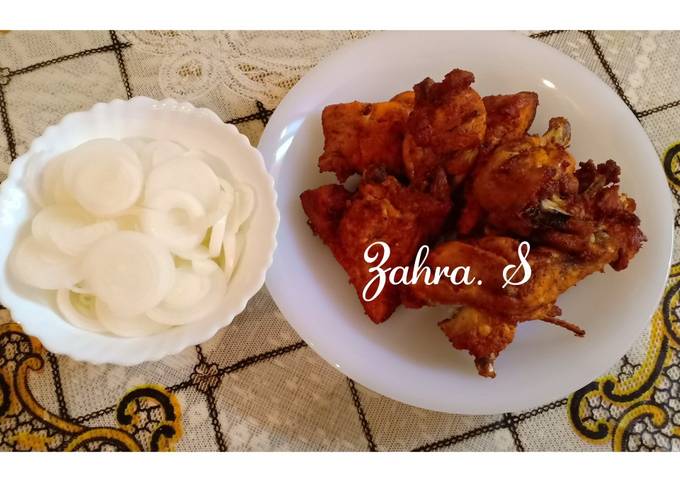 Simple Way to Make Perfect Fried Chicken pieces