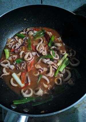 Foto resep Cumi Asam Manis