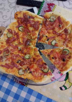 Une photo de Pizza fait maison