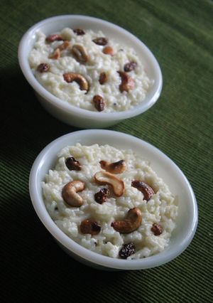 A picture of Rice Kheer.