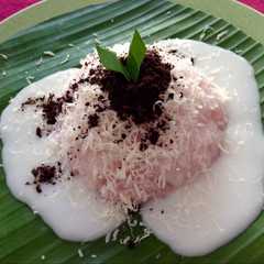 รูปของ Ketan Susu Keju (topping Oreo)