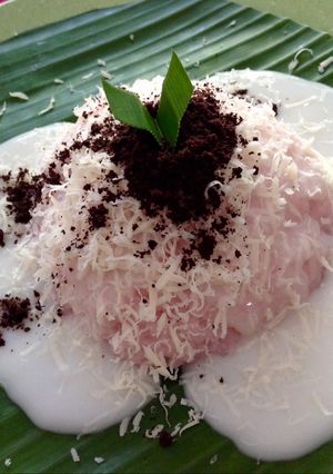 Foto resep Ketan Susu Keju (topping Oreo)