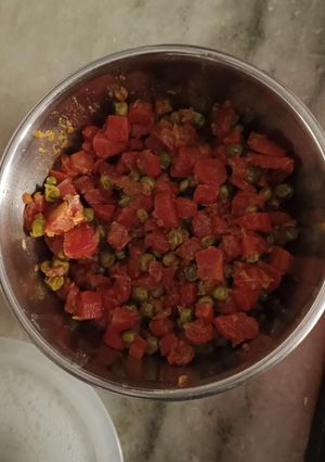 मटर गाजर की सब्जी (Matar gajar ki sabzi recipe in Hindi) रेसिपी मुख्य फोटो
