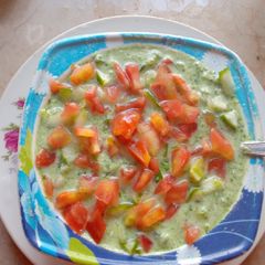 A picture of 🍅🥒TOMATO & CUCUMBER Chutney 🥒🍅.