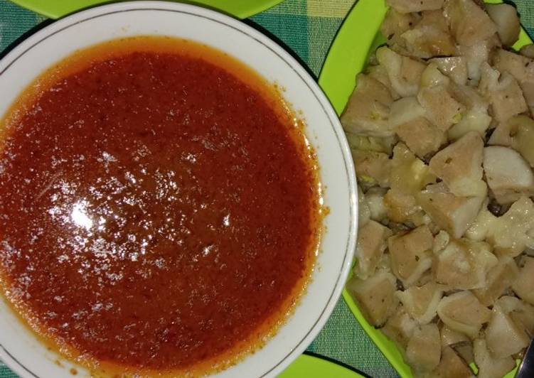 Resep Part 2: sambal kacang Anti Gagal