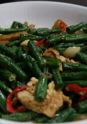 Foto resep Tumis kacang panjang n tempe