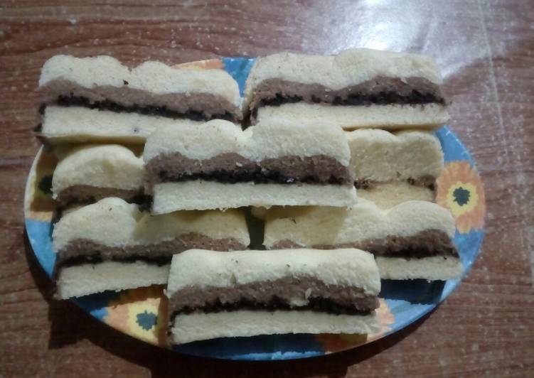 Bolu keju lapis coklat👌