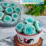 Vanilla Blue Coconut Cheese Cookies