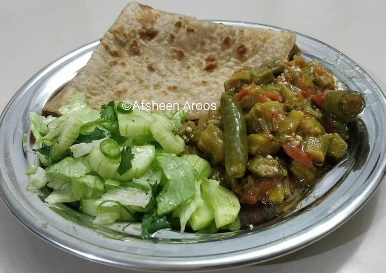 Recipe of Speedy Bhindi ki bhujiya