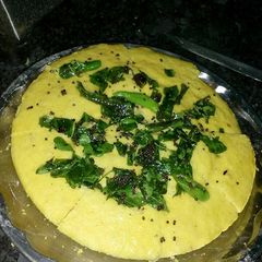 A picture of Besan dhokla.