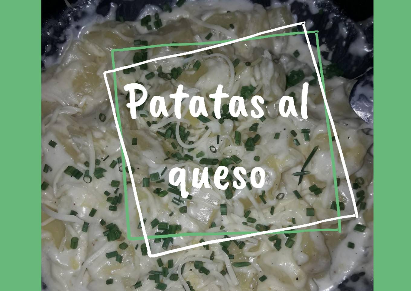 Patatas al queso