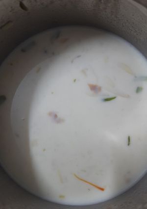 A picture of Rice kheer.