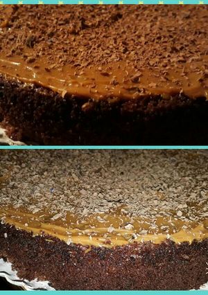 Una foto de Torta húmeda de chocolate