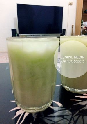 Foto resep Es Susu Melon