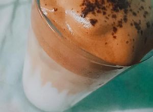 Una foto de Café dalgona