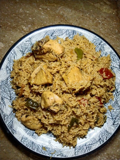 A picture of Spicy Chicken Pulao.