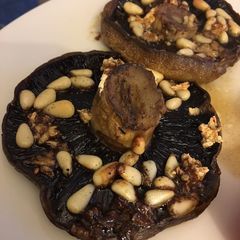 A picture of Slow Roasted Balsamic Mushrooms.