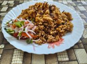 A picture of chana dal badi