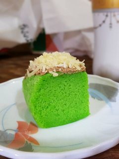 Foto resep Brownies Kukus Pandan
