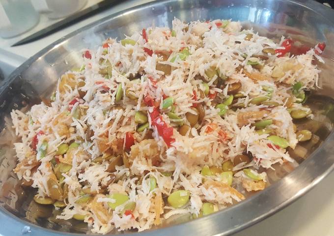 Resep bikin Urab mentah lamtoro  enak