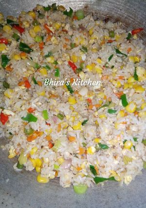 Foto resep Nasi Goreng Rainbow