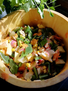 Una foto de Ensalada de habichuelas