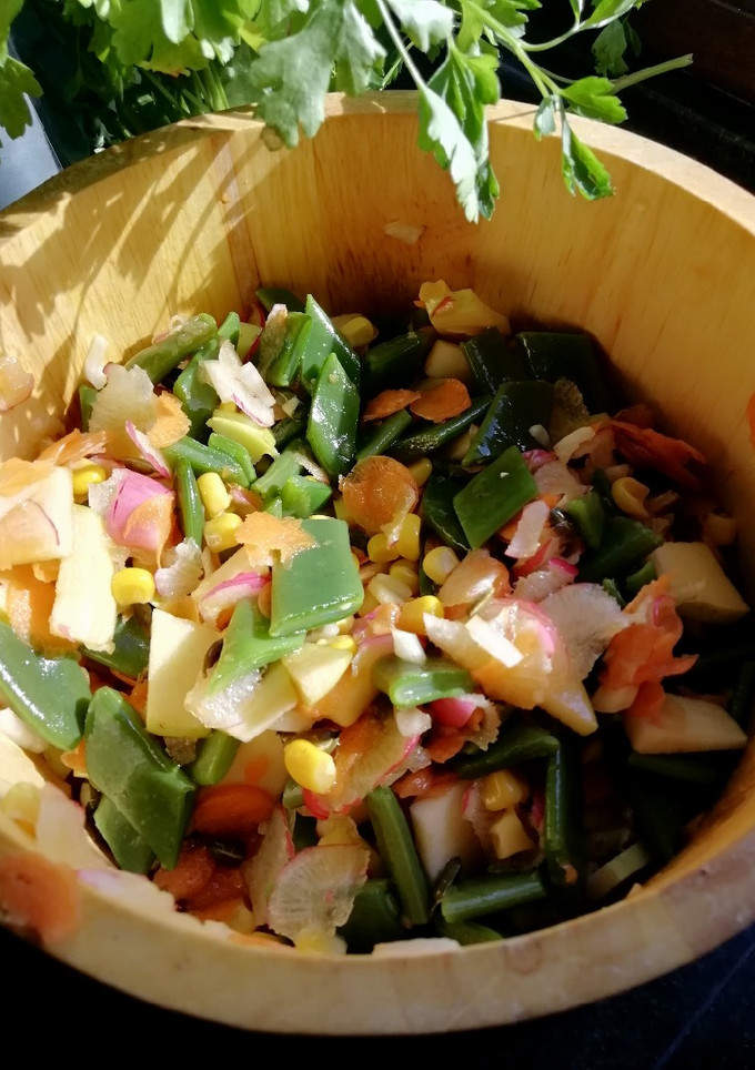 Una foto de Ensalada de habichuelas