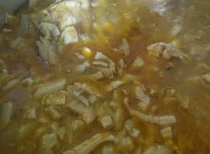 Una foto de Setas con pollo