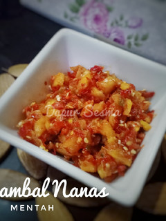 Foto resep Sambal Nanas khas Palembang
