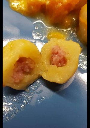 Foto di Gnocchi di patate ripieni di ciauscolo