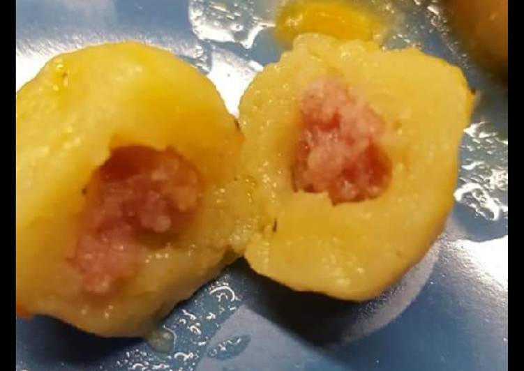 Gnocchi di patate ripieni di ciauscolo