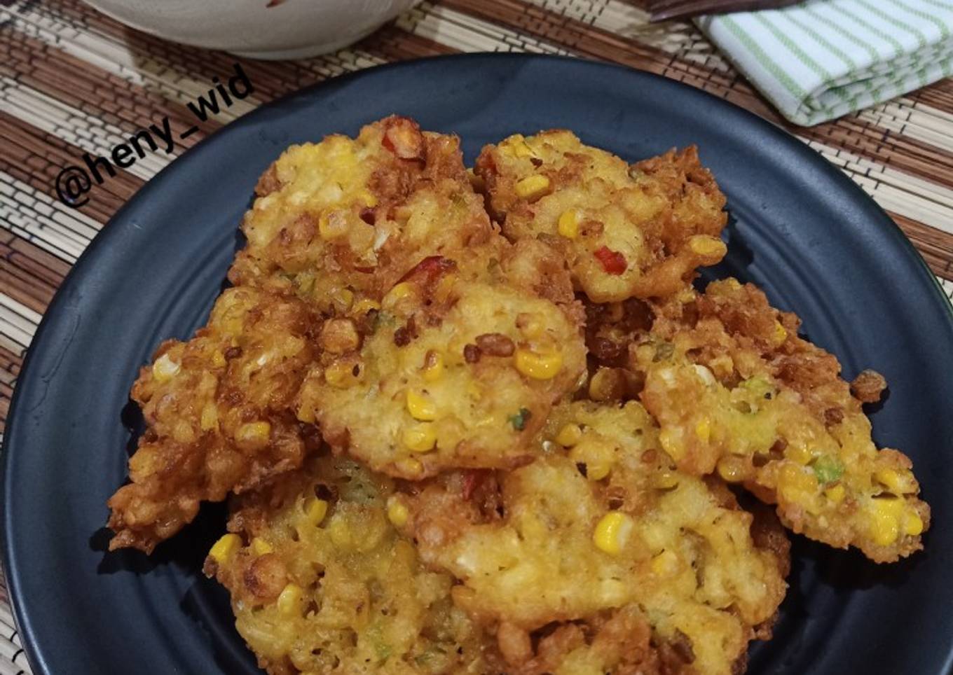 Bakwan Jagung Tanpa Telur Renyah