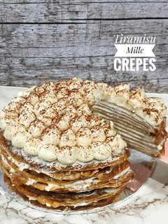 Foto resep Tiramisu Mille Crepes