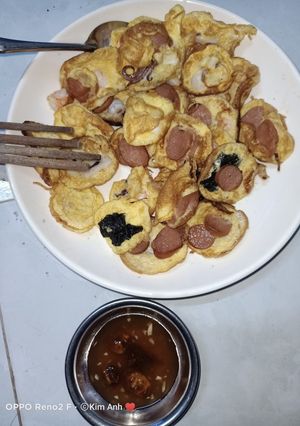 Hình của món Trứng khọt.