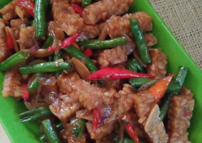 Resep Tumis Tempe Kacang Panjang Saus Tiram oleh Windri Resep Tumis Tempe Kacang Panjang Saus Tiram oleh Windri