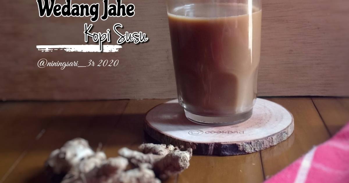 Resep Wedang Jahe Kopi Susu Oleh Nining Sari3r Cookpad 1274