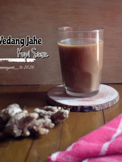 Foto resep Wedang Jahe Kopi Susu