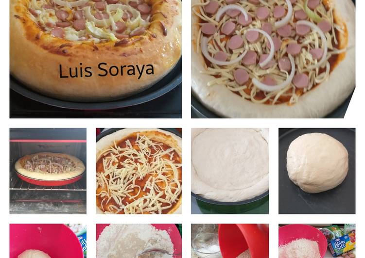 Pizza dough (adonan pizza)