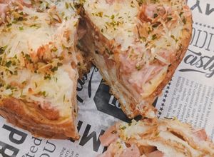 Foto resep Savory Bread Pudding