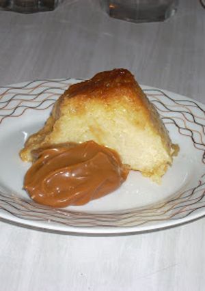 Una foto de Budín de pan