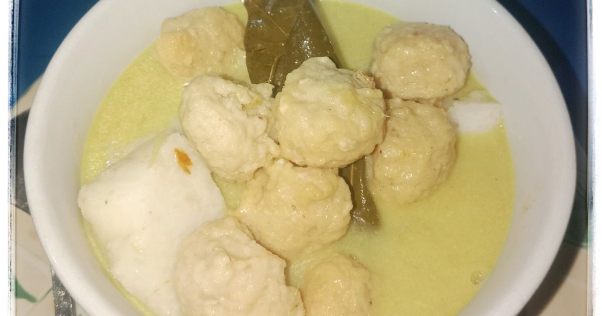 Bola-Bola Ayam Opor Creamy