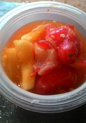 Foto resep Asinan jambu nanas segar