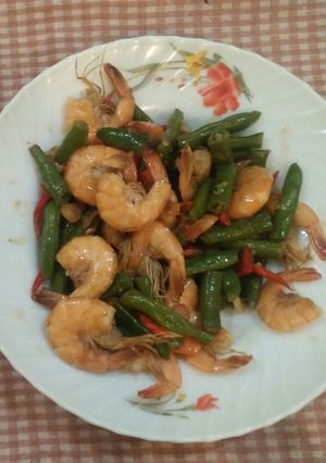 Foto resep Tumis buncis udang