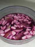 Sangría casera con vino tinto