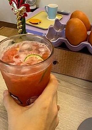 西瓜冰茶 的食譜成品照片
