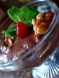 Strogonoff de Chocolate com nozes e licor de laranja