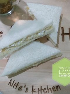 Foto resep Simple Egg Sandwich