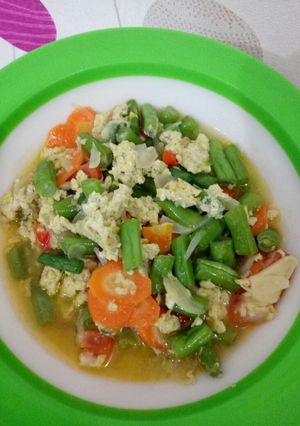 Foto resep Orak arik buncis wortel