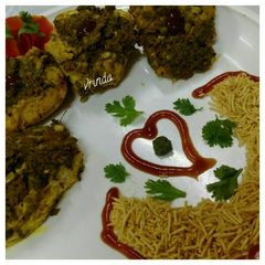 A picture of Masala Pav.
